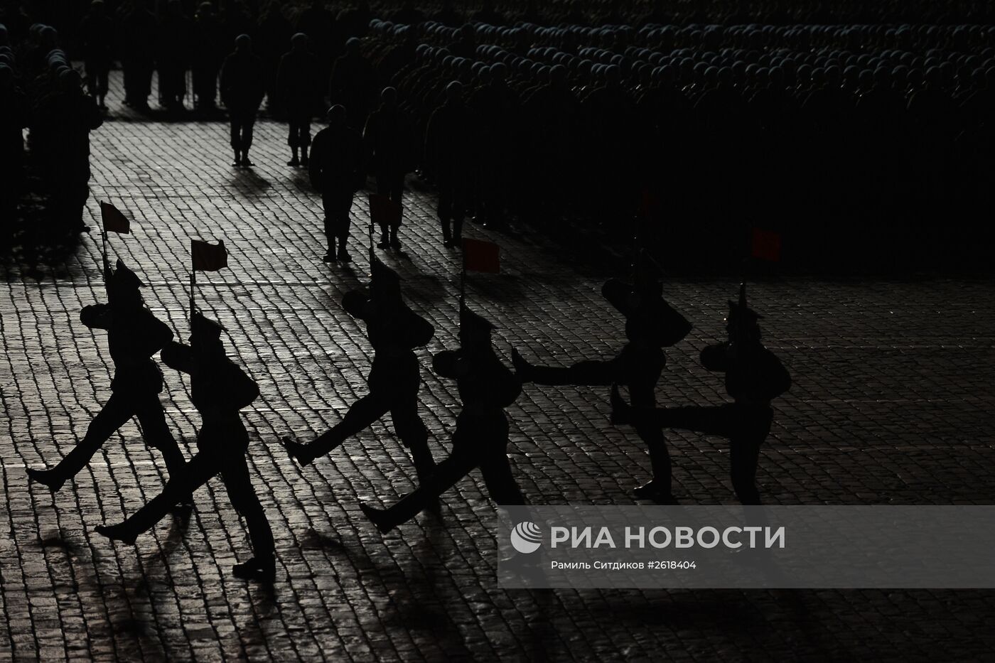 Репетиция военного парада в Москве в ознаменование 70-летия Победы в Великой Отечественной войне 1941-1945 годов