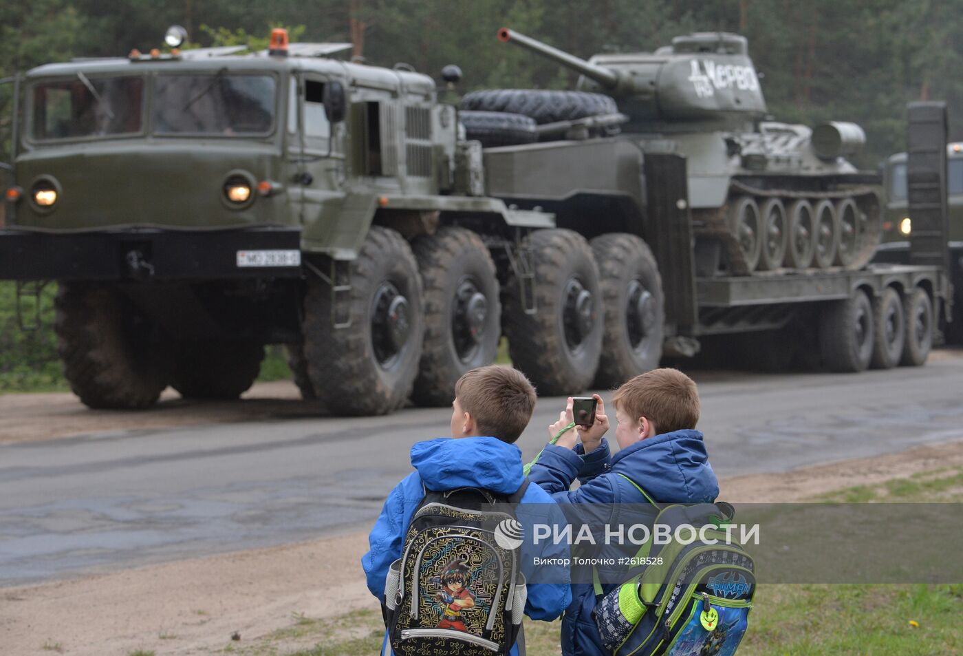 Репетиция парада в Минске в честь 70-летия Победы в Великой Отечественной войне