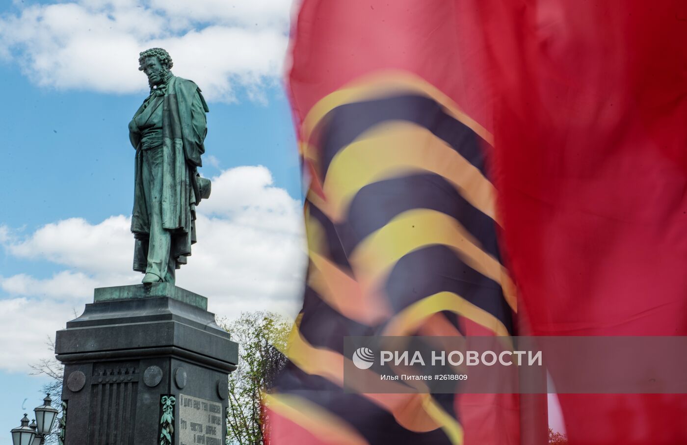 Москва в преддверии Дня Победы