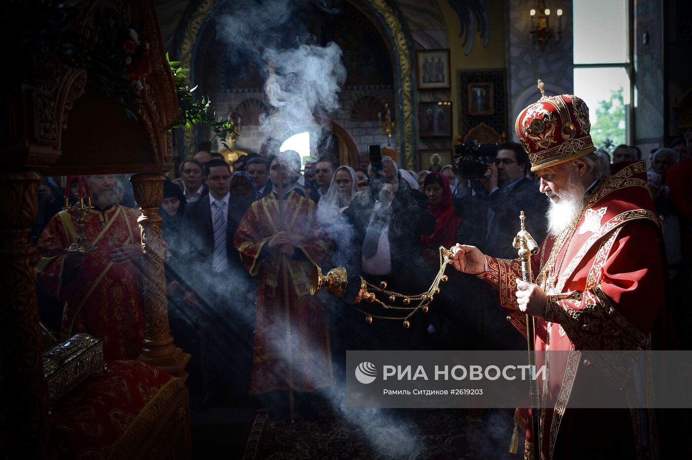 Патриаршее служение в день памяти великомученика Георгия Победоносца