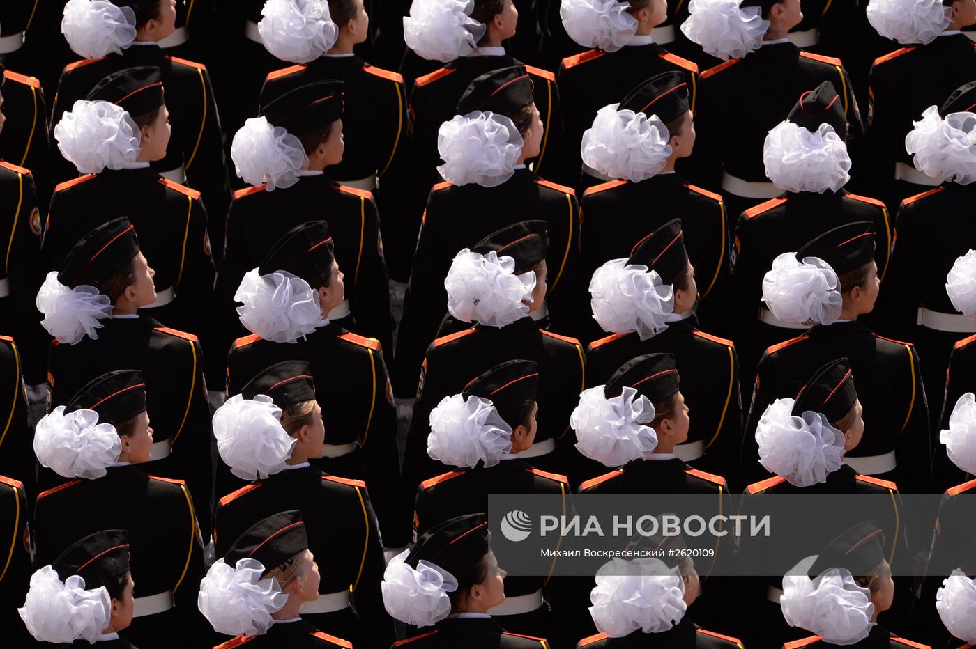 Генеральная репетиция военного парада в ознаменование 70-летия Победы в Великой Отечественной войне 1941-1945 годов