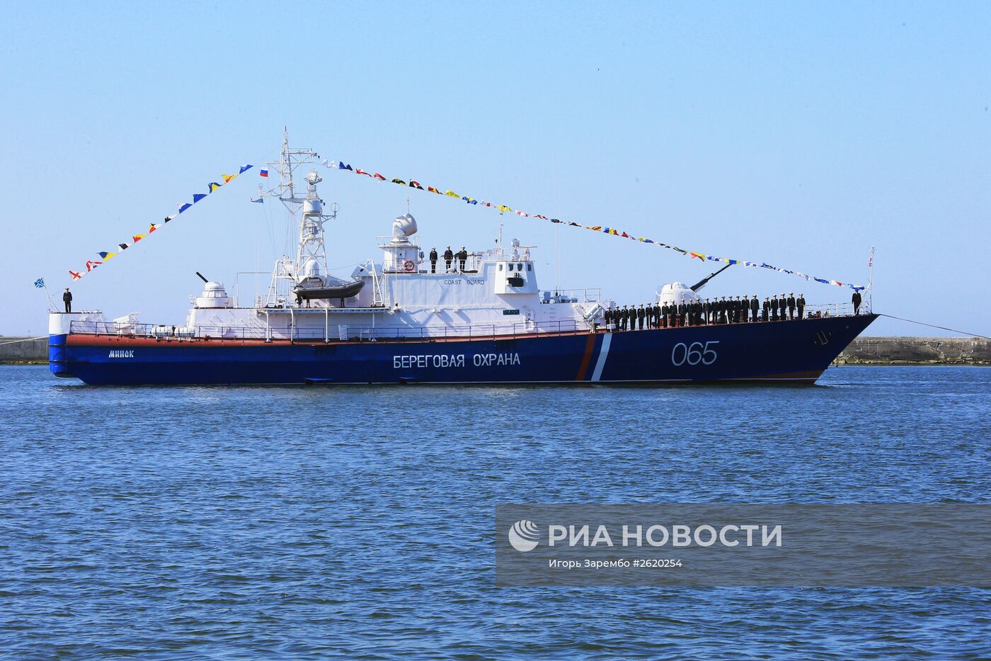 Репетиция парада Победы в Балтийске