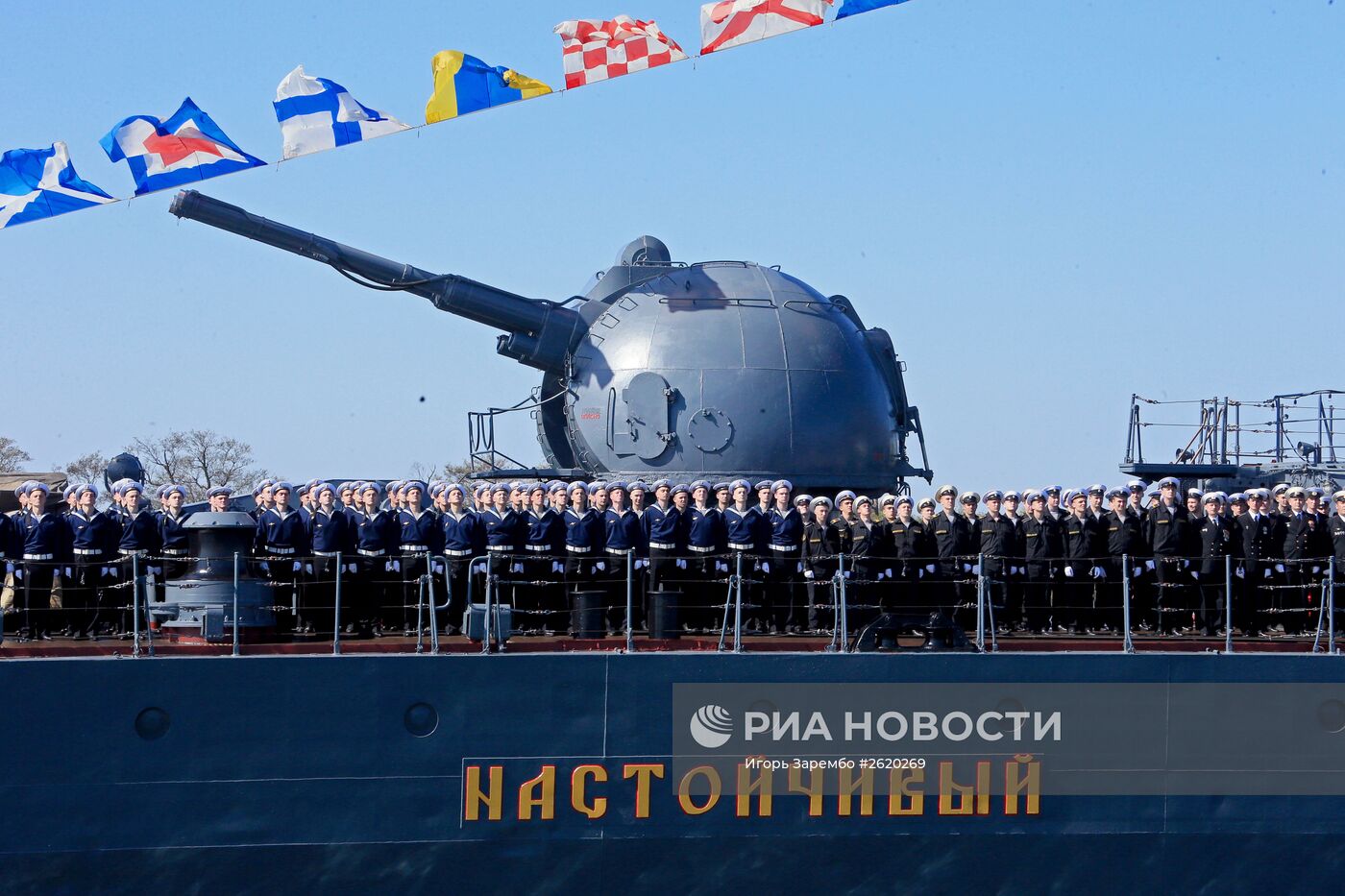 Репетиция парада Победы в Балтийске