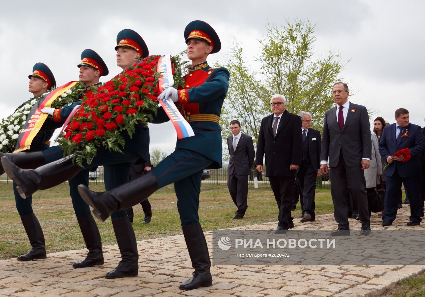 Главы МИД России и Германии посетили Волгоград