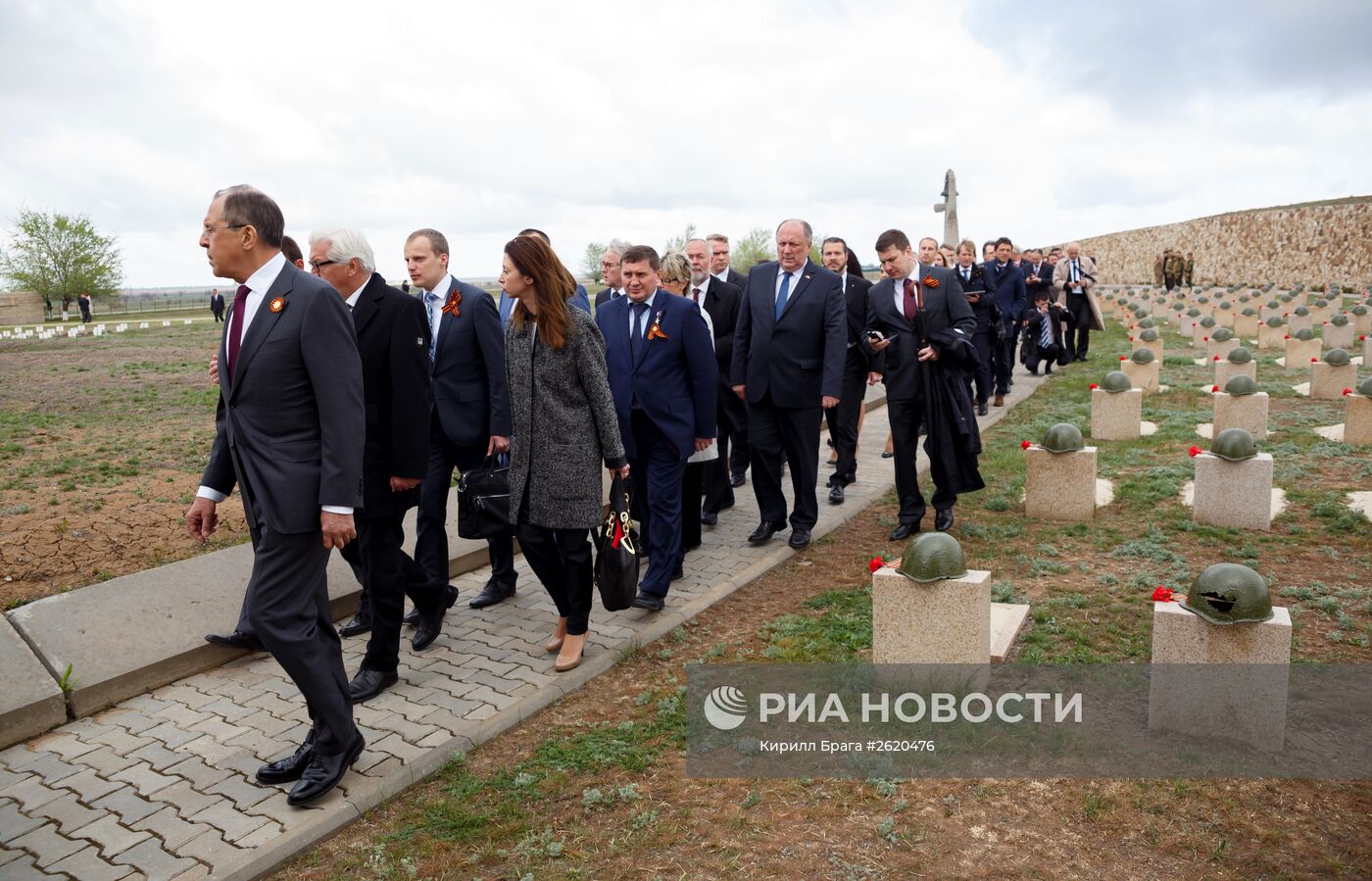 Главы МИД России и Германии посетили Волгоград