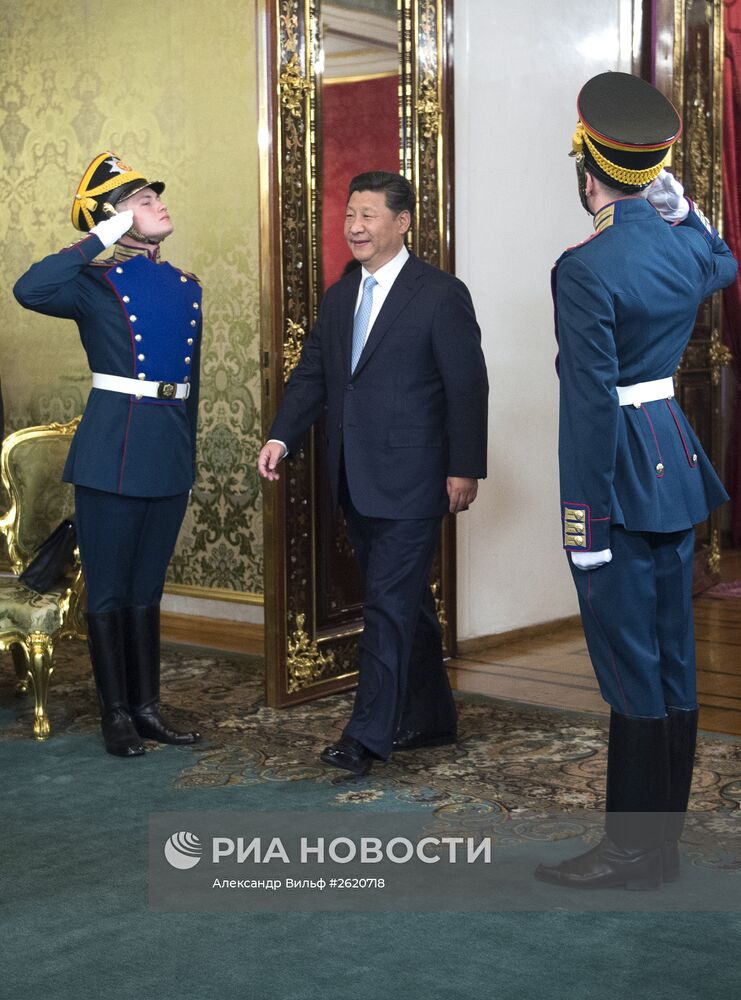 Президент России В.Путин встретился с председателем КНР Си Цзиньпином