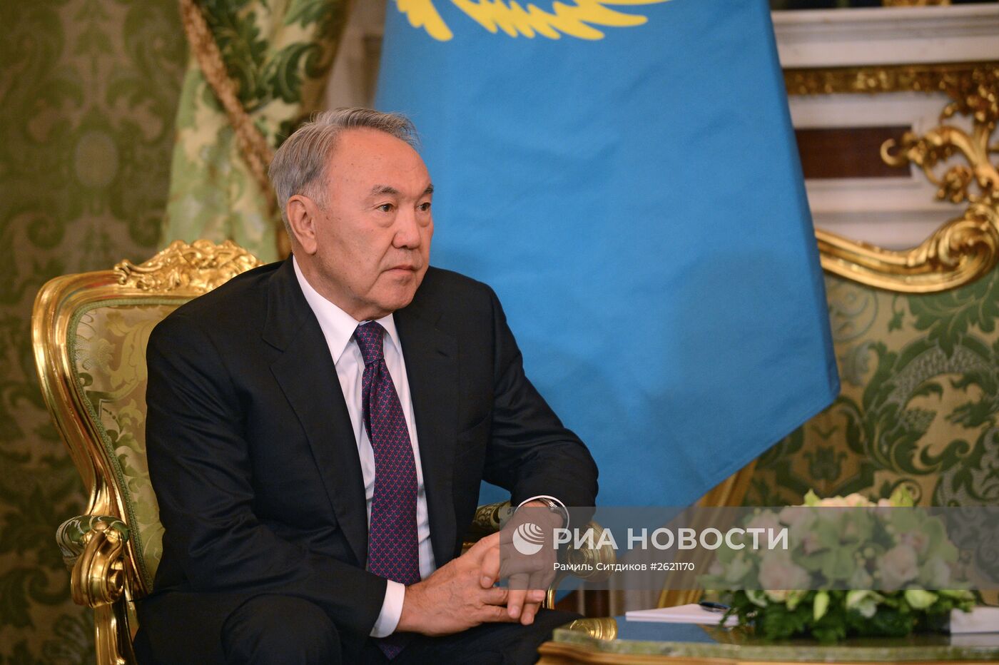 Президент России В.Путин встретился с президентом Казахстана Н.Назарбаевым