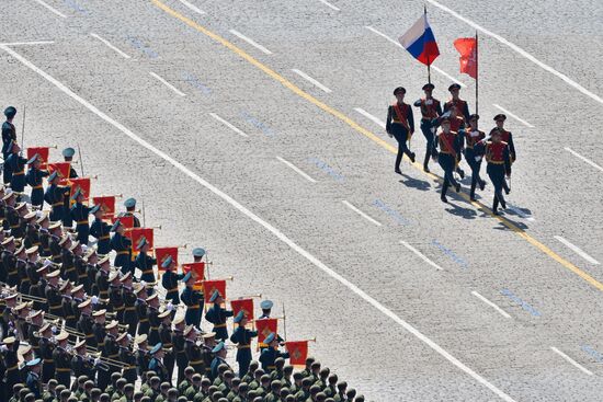 Военный парад в ознаменование 70-летия Победы в Великой Отечественной войне 1941-1945 годов