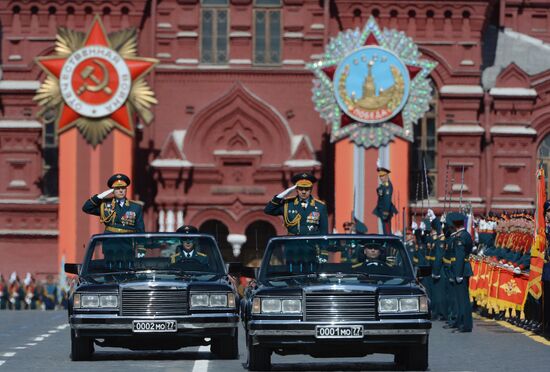 Военный парад в ознаменование 70-летия Победы в Великой Отечественной войне 1941-1945 годов