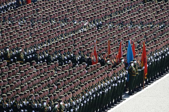 Военный парад в ознаменование 70-летия Победы в Великой Отечественной войне 1941-1945 годов