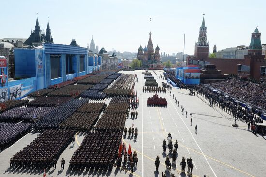 Военный парад в ознаменование 70-летия Победы в Великой Отечественной войне 1941-1945 годов