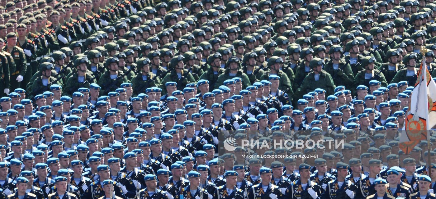 Военный парад в ознаменование 70-летия Победы в Великой Отечественной войне 1941-1945 годов