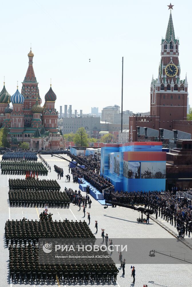 Военный парад в ознаменование 70-летия Победы в Великой Отечественной войне 1941-1945 годов