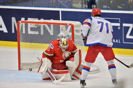 Хоккей. Чемпионат мира - 2015. Матч Россия - Белоруссия