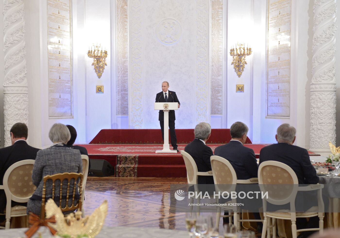Торжественный прием от имени В.В.Путина по случаю празднования 70-летия Победы в Великой Отечественной войне 1941-1945 годов