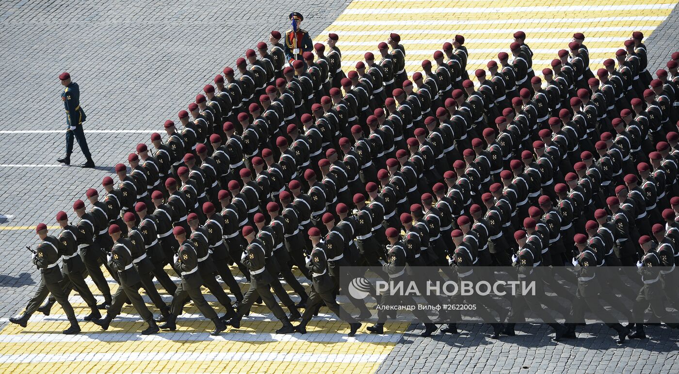 Военный парад в ознаменование 70-летия Победы в Великой Отечественной войне 1941-1945 годов