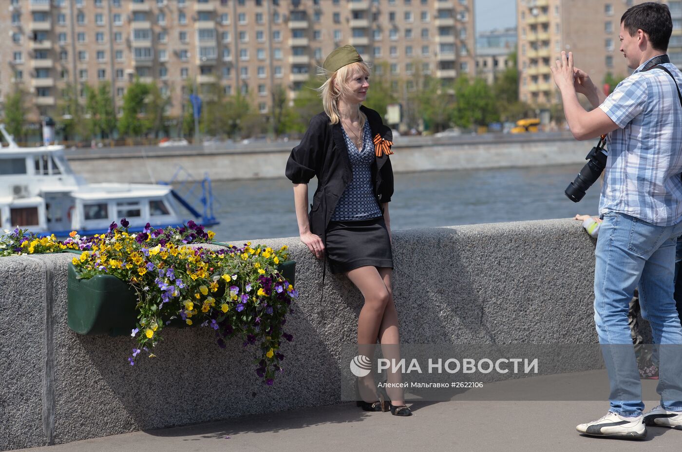 Празднование Дня Победы в Москве