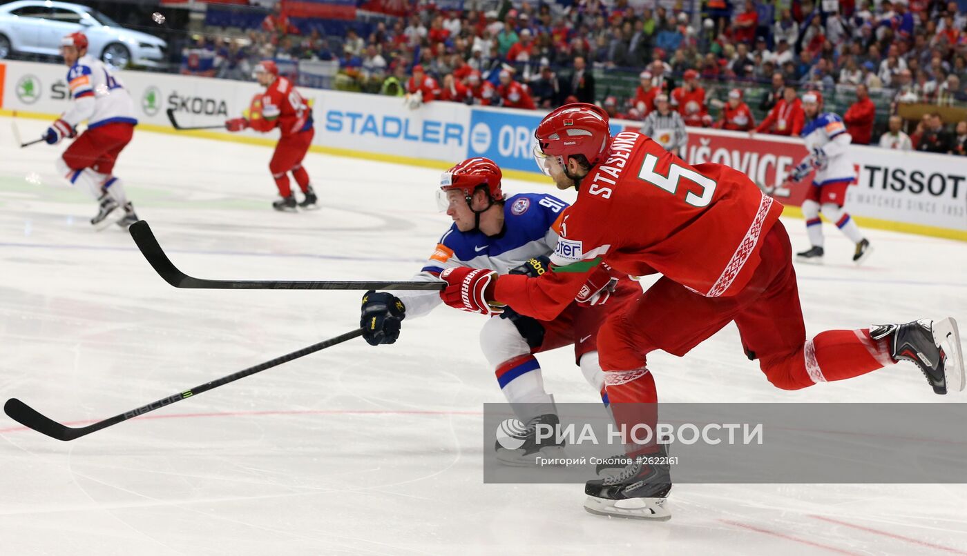 Хоккей. Чемпионат мира - 2015. Матч Россия - Белоруссия