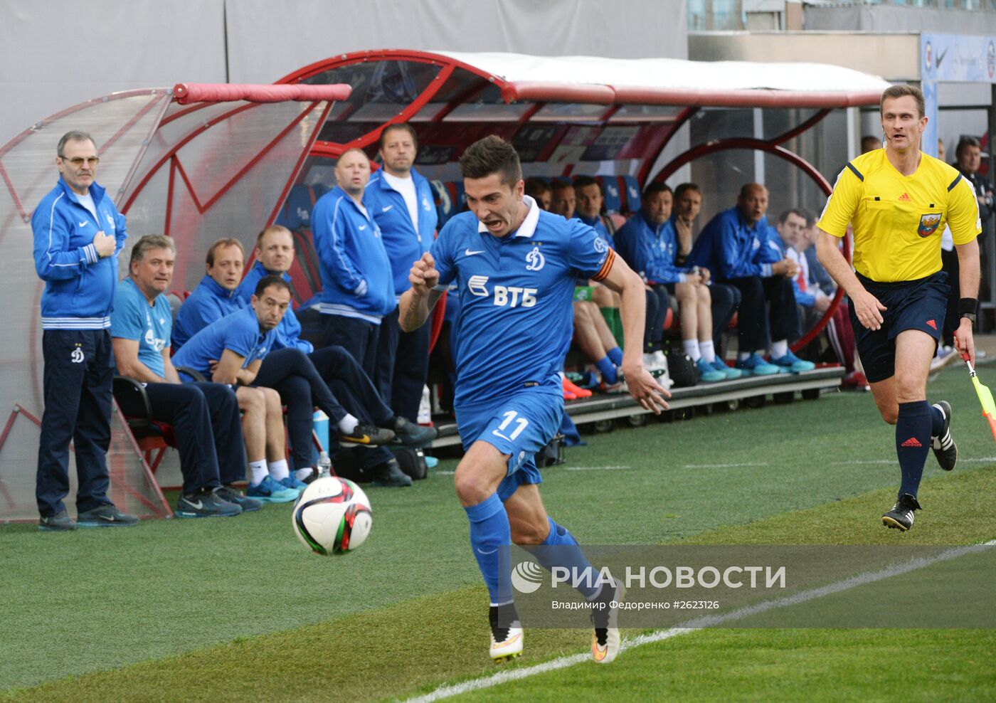Футбол. РФПЛ. Матч "Динамо" - "Торпедо"