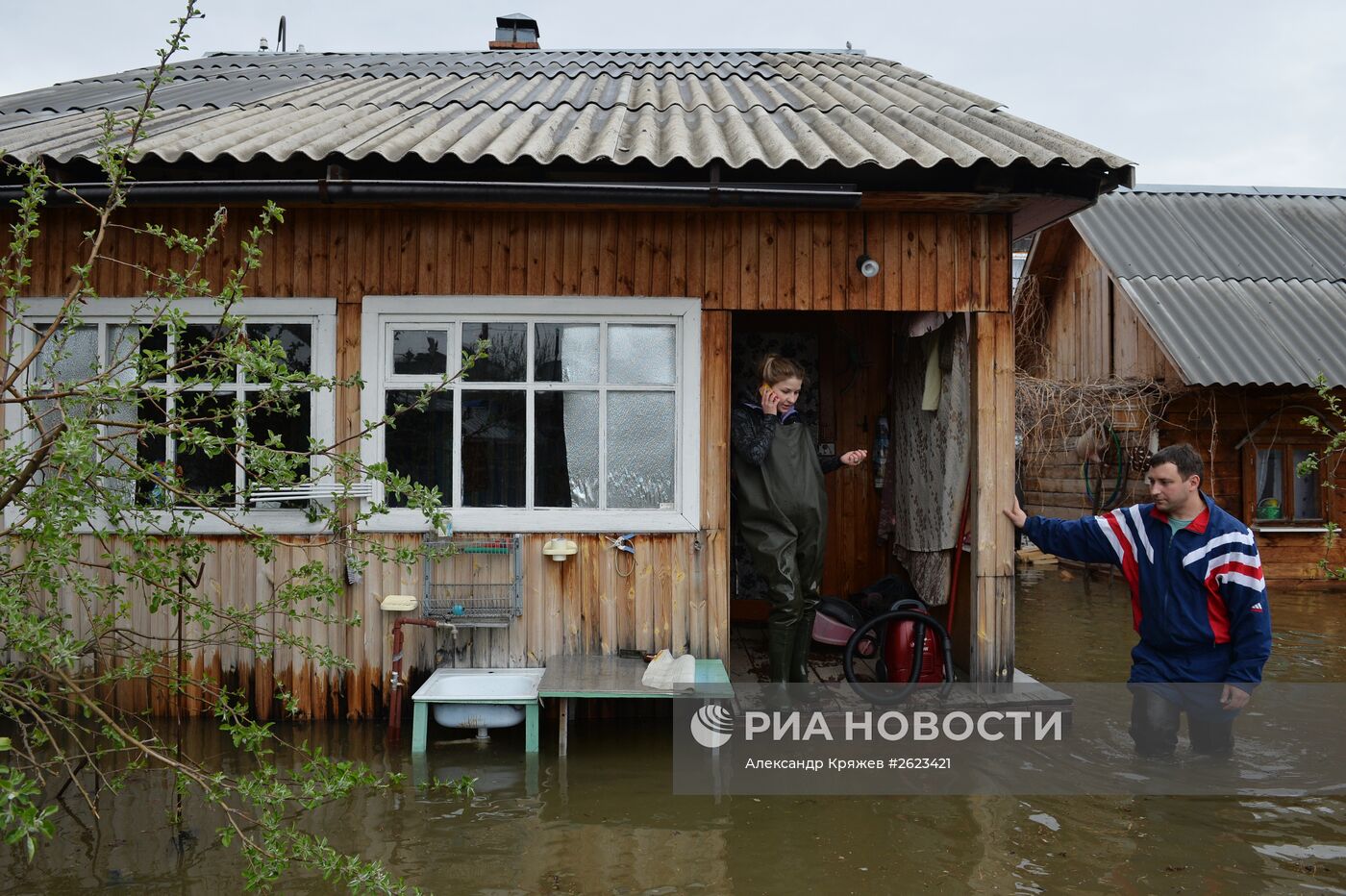 Паводок в Новосибирске