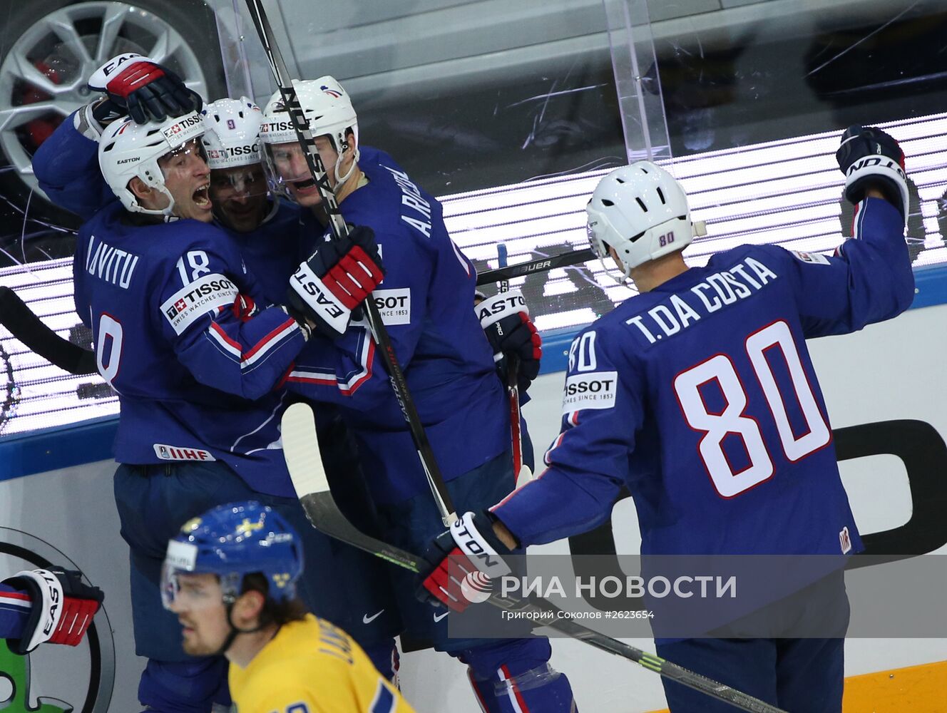 Хоккей. Чемпионат мира - 2015. Матч Швеция - Франция