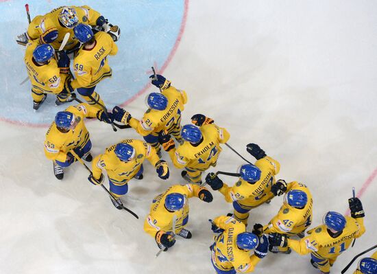 Хоккей. Чемпионат мира - 2015. Матч Швеция - Франция