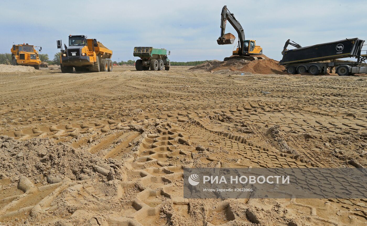 Строительство стадиона к ЧМ-2018 в Калининграде
