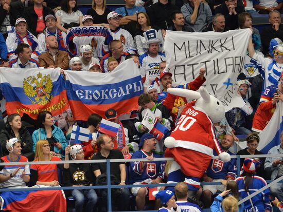 Хоккей. Чемпионат мира - 2015. Матч Финляндия - Россия