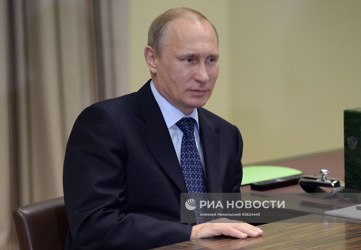 Президент России В.Путин провел рабочую встречу с губернатором Камчатского края В.Илюхиным