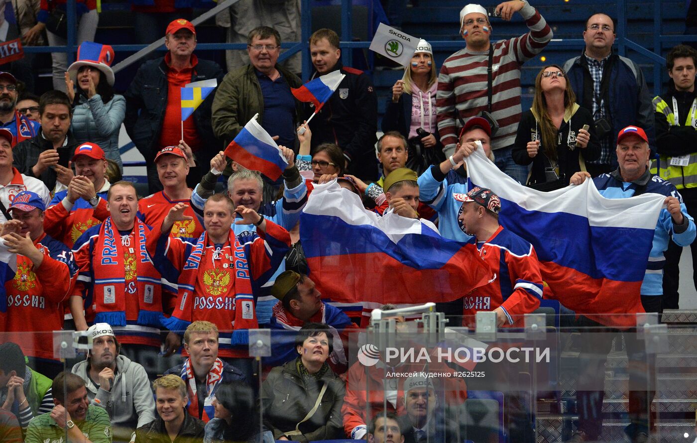 Хоккей. Чемпионат мира - 2015. Матч Швеция - Россия