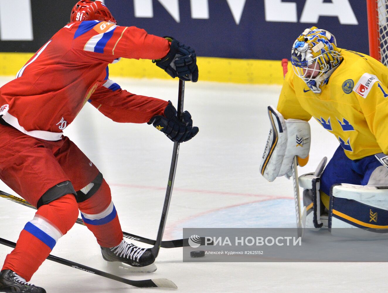 Хоккей. Чемпионат мира - 2015. Матч Швеция - Россия