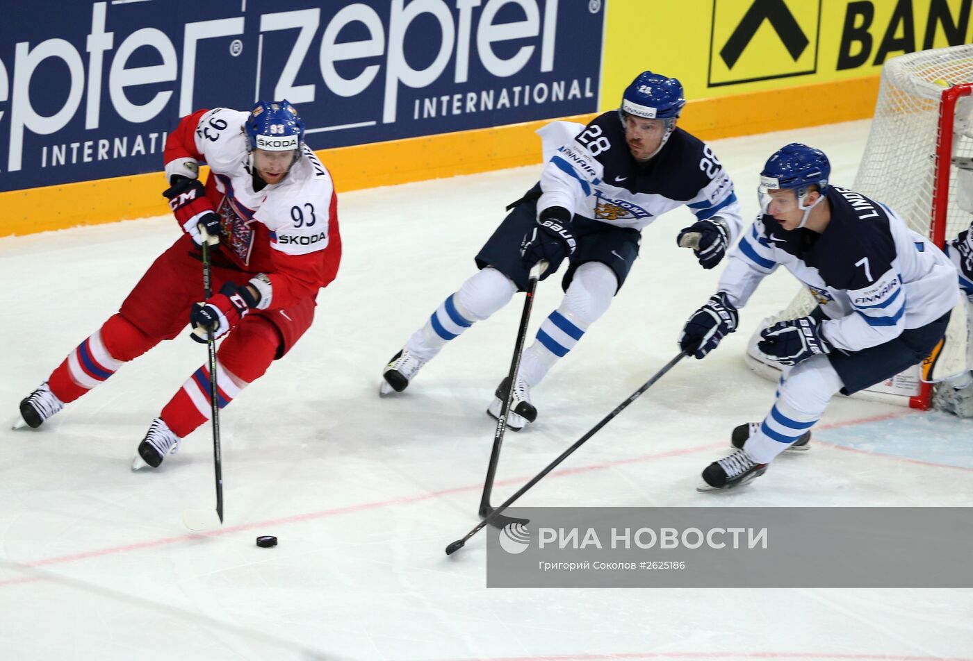 Хоккей. Чемпионат мира - 2015. Матч Финляндия - Чехия