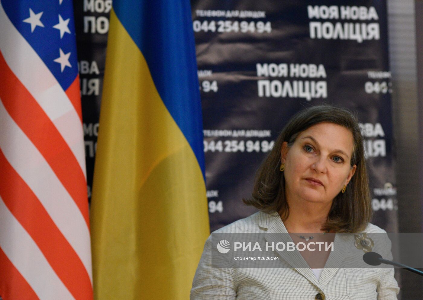Помощник госсекретаря США Виктория Нуланд в Киеве