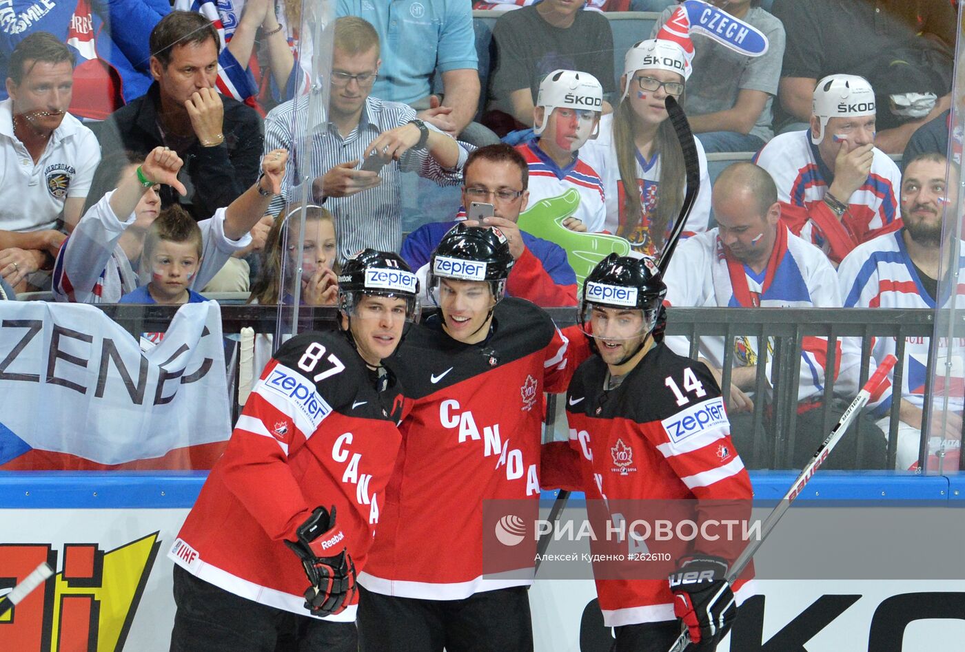 Хоккей. Чемпионат мира - 2015. Матч Канада - Чехия