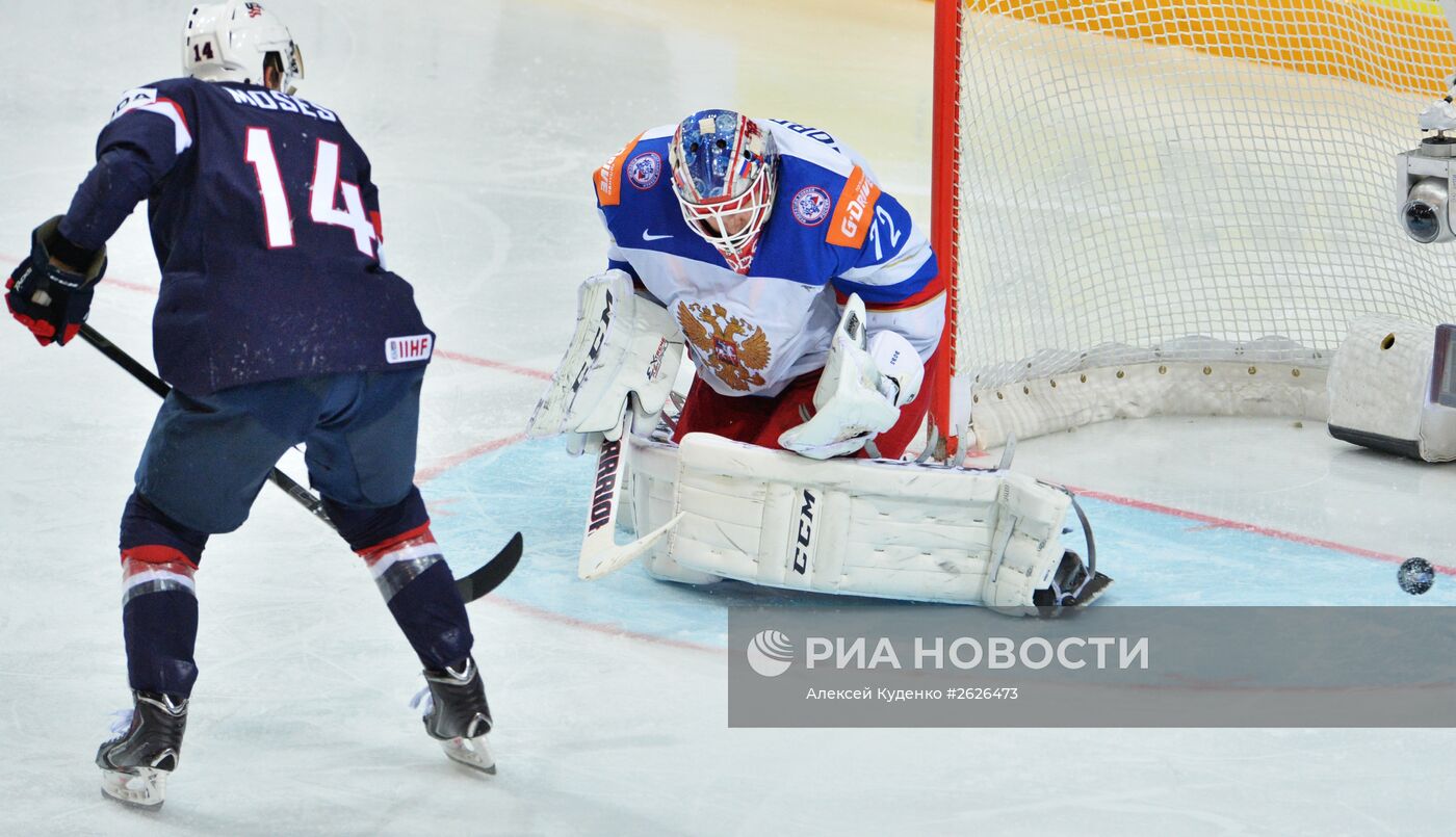 Хоккей. Чемпионат мира - 2015. Матч США - Россия | РИА Новости Медиабанк