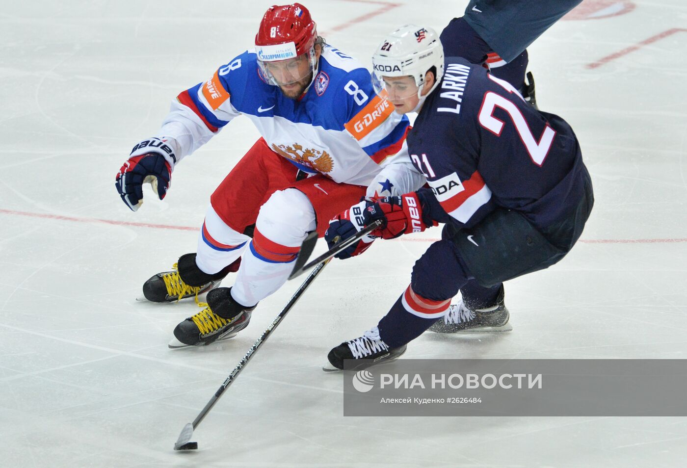 Хоккей. Чемпионат мира - 2015. Матч США - Россия