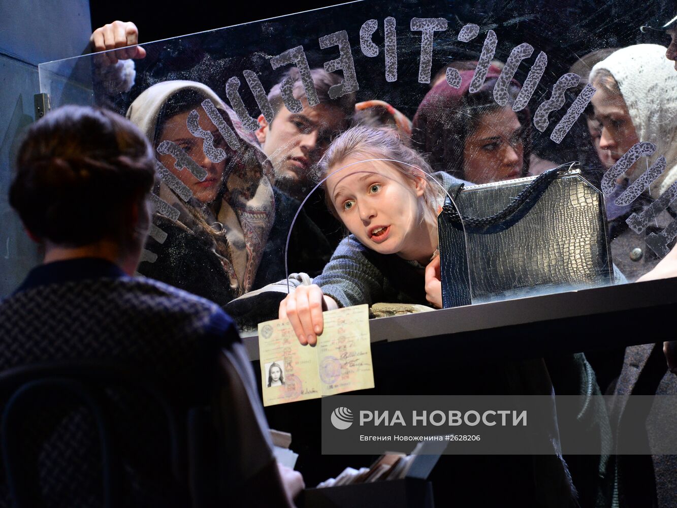 Прогон спектакля "Мадонна с цветком" в Театре п/р Олега Табакова