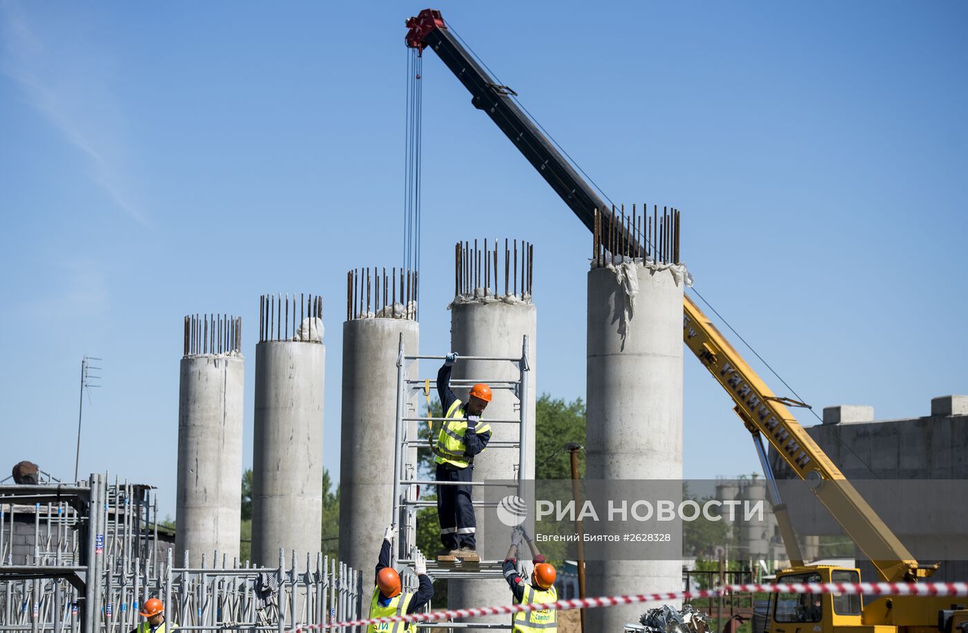 Реконструкция Звенигородского путепровода
