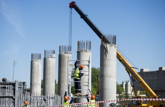 Реконструкция Звенигородского путепровода