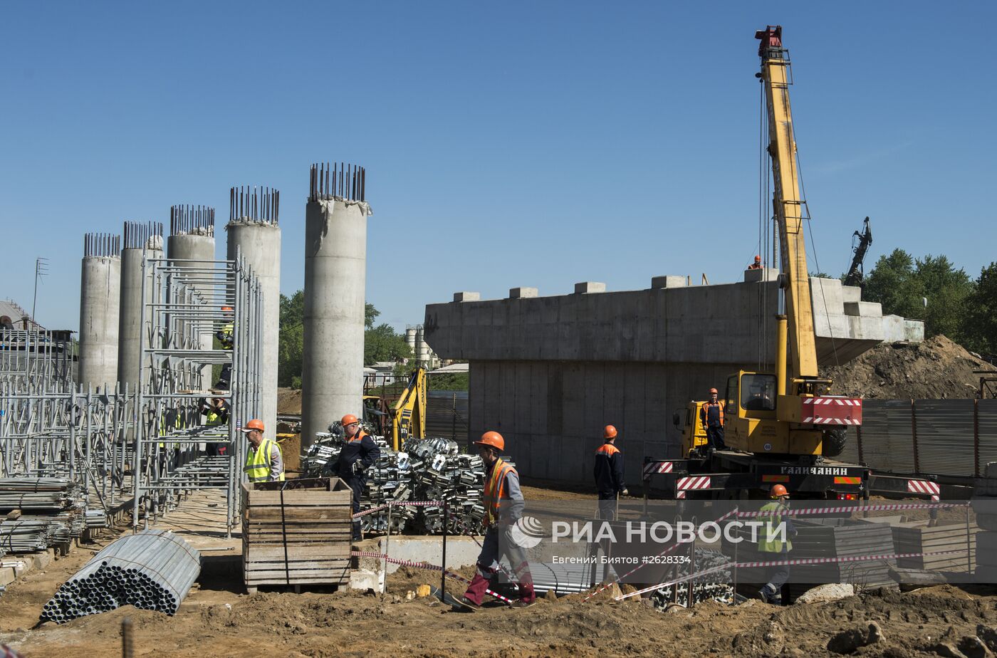 Реконструкция Звенигородского путепровода