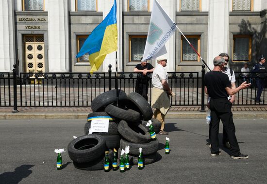 Митинг "финансового Майдана" в Киеве