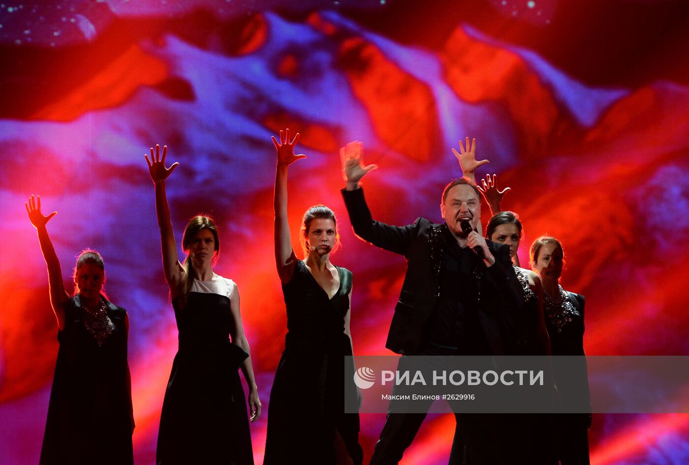 Репетиция финала международного конкурса песни "Евровидение 2015" в Вене