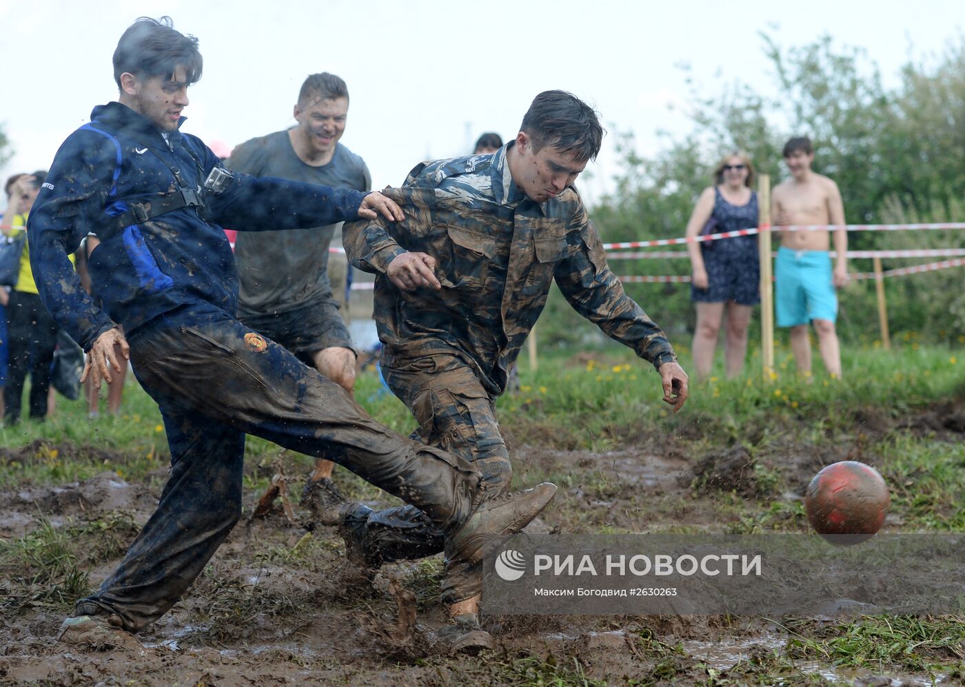 "Грязный забег" в Казани