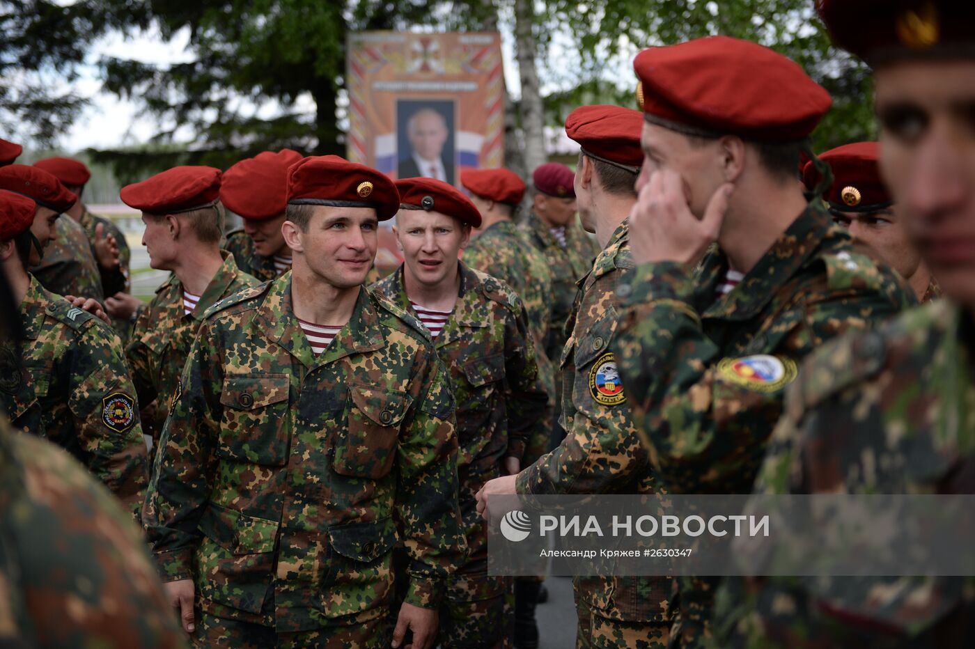 Испытания на право ношения крапового берета в Новосибирске