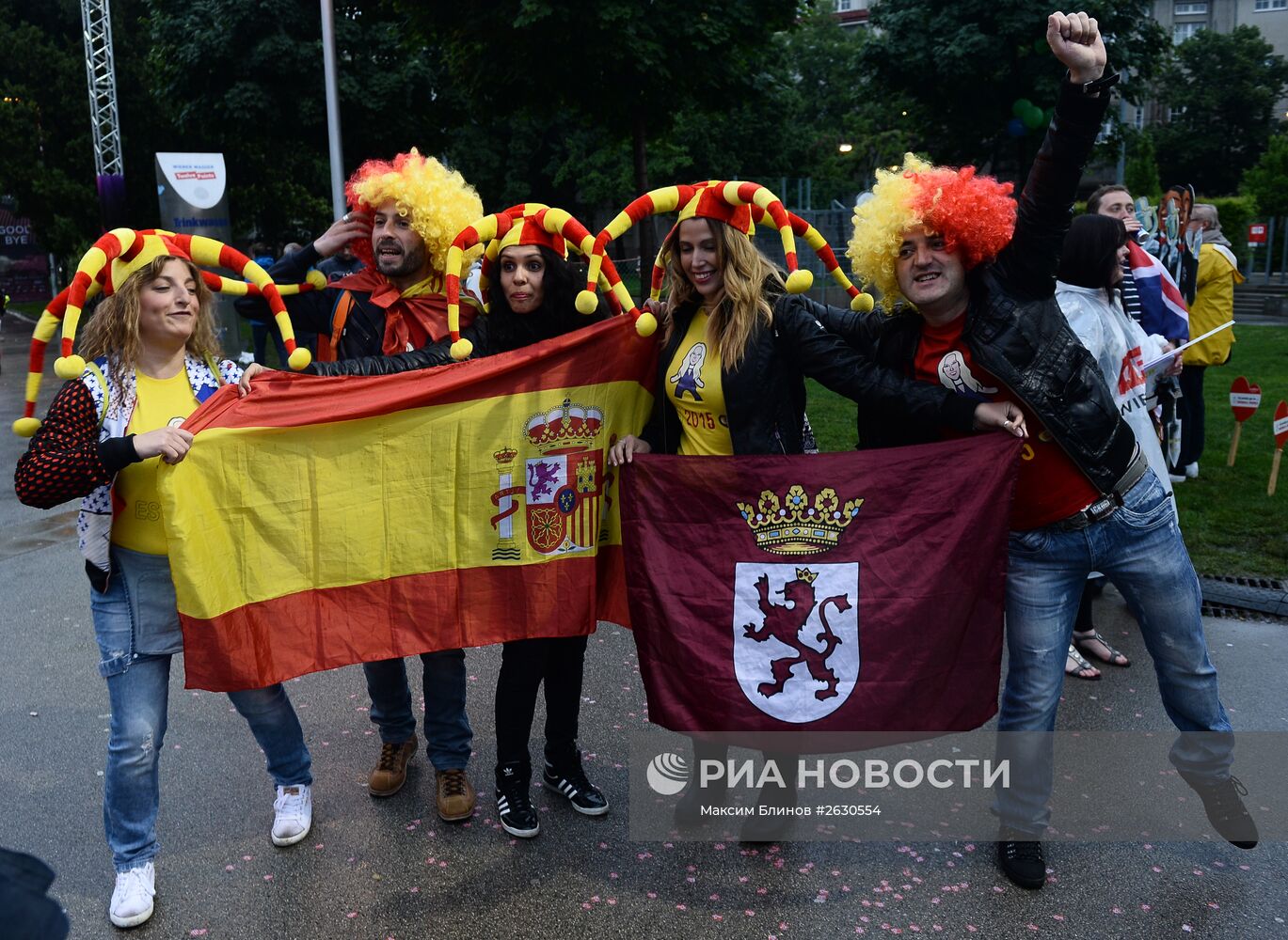 Финал международного конкурса песни "Евровидение 2015" в Вене