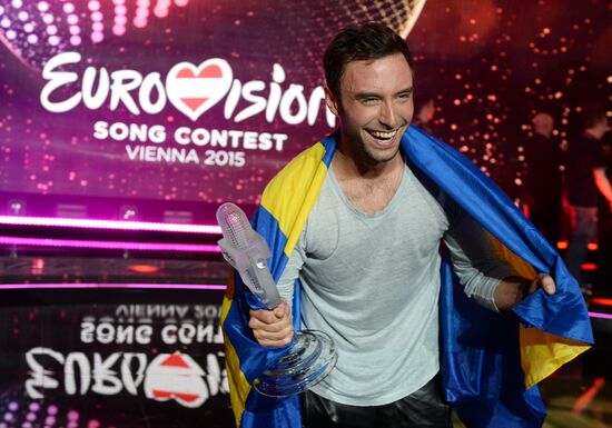 Финал международного конкурса песни "Евровидение 2015" в Вене
