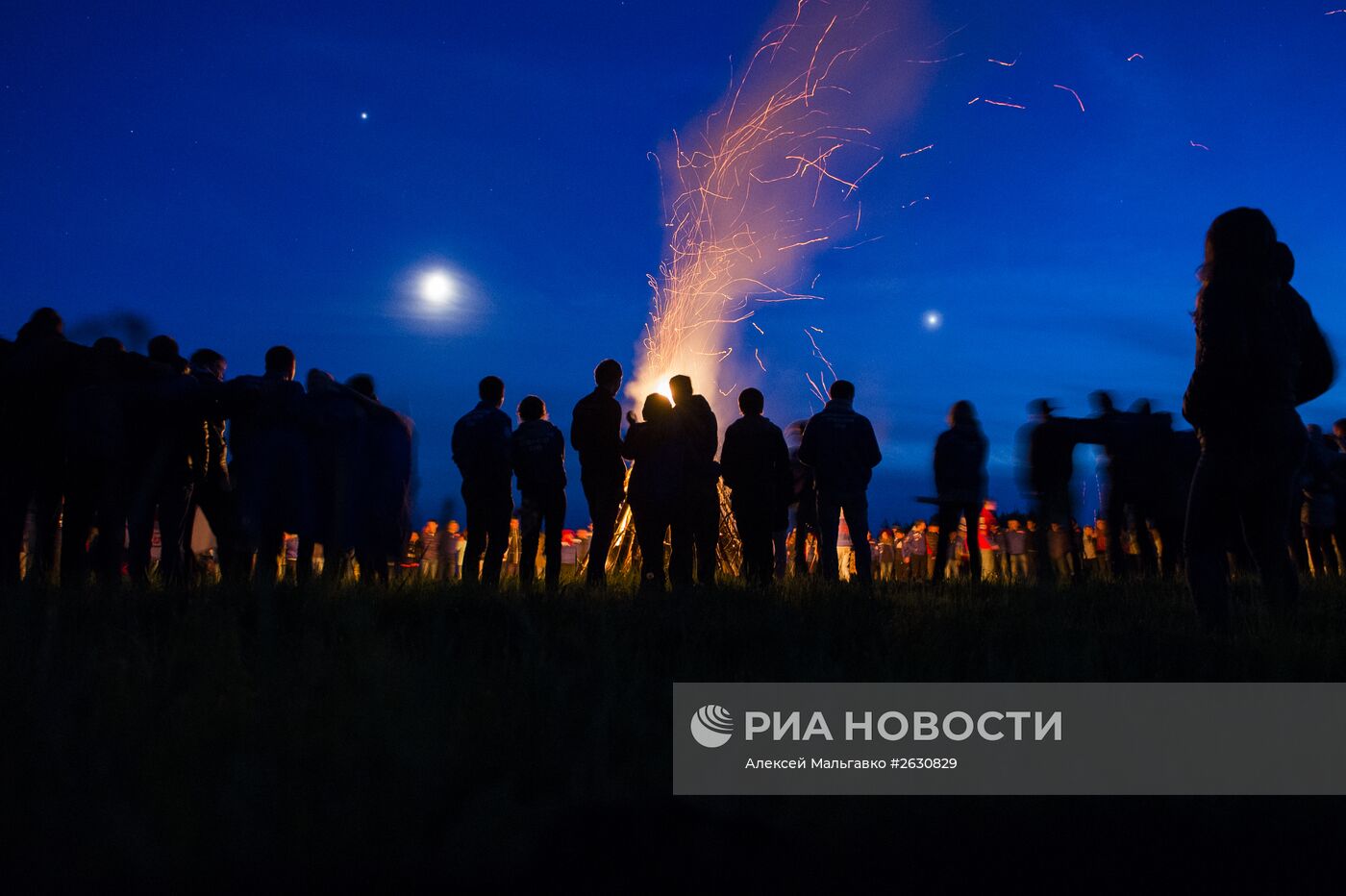 Региональный слет студенческих отрядов в поселке Андреевка Омской области в лагере "Березовая роща"