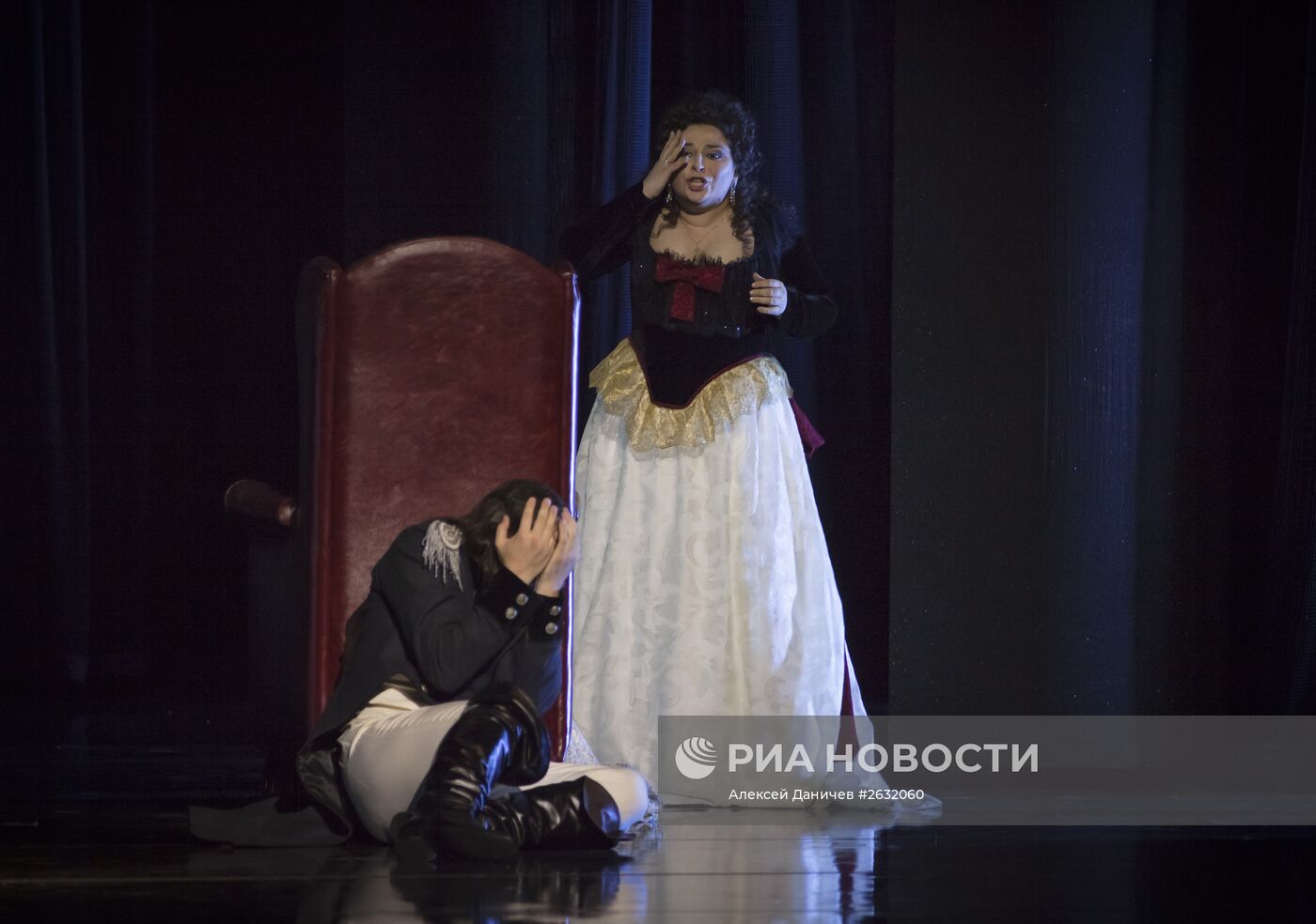 Генеральный прогон оперы "Пиковая дама" в Мариинском театре
