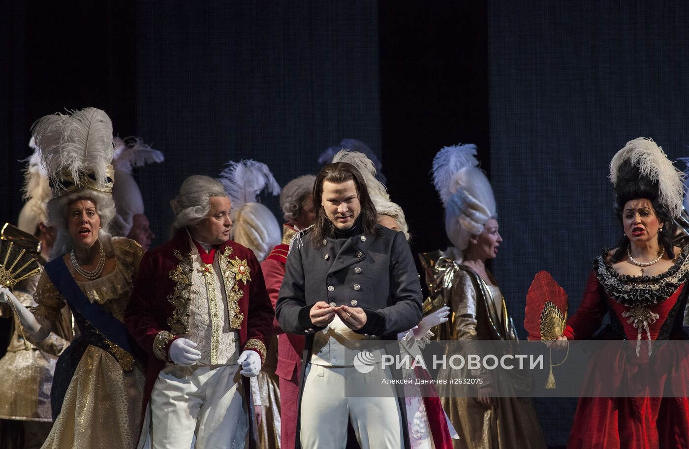 Генеральный прогон оперы "Пиковая дама" в Мариинском театре