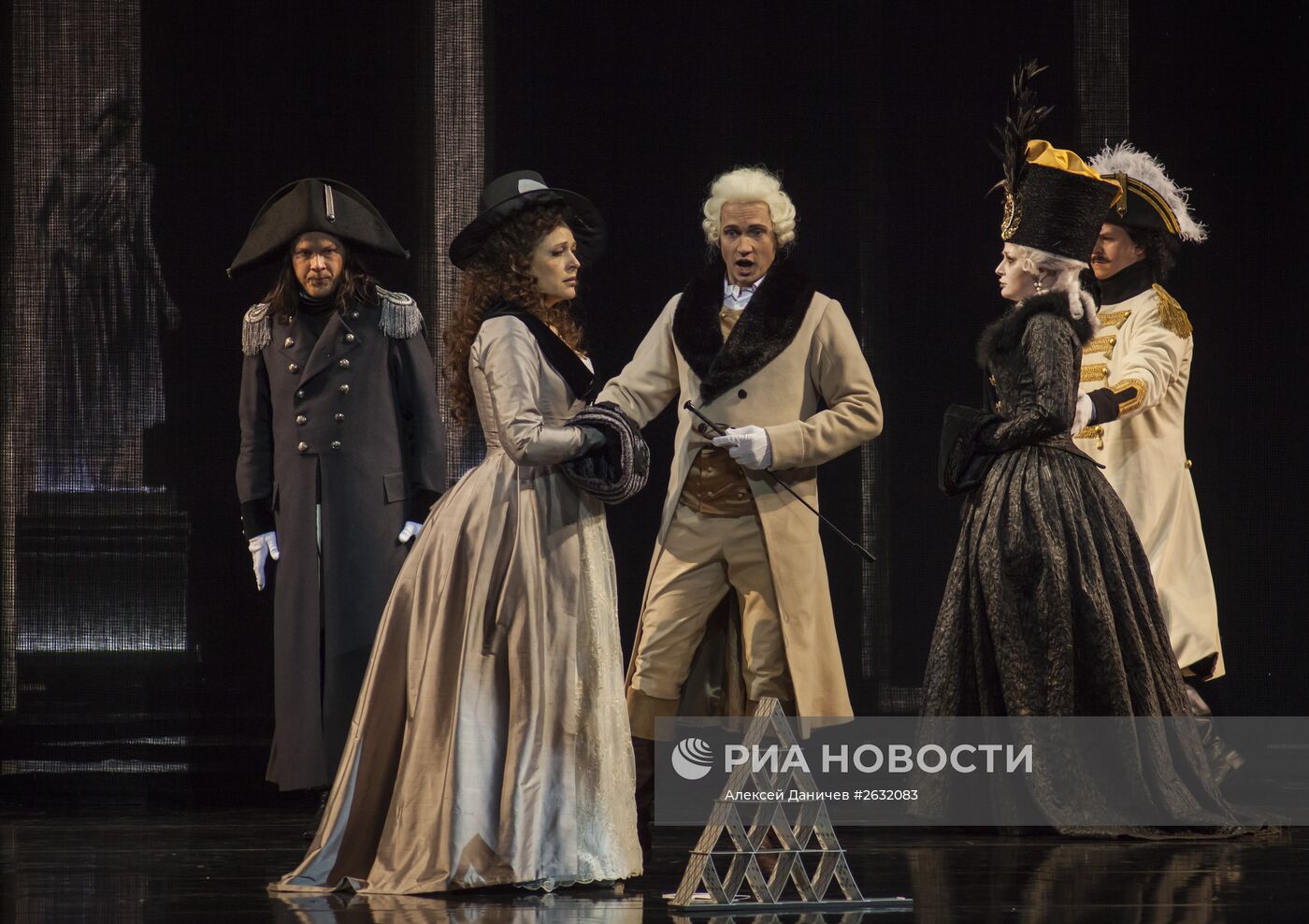 Генеральный прогон оперы "Пиковая дама" в Мариинском театре